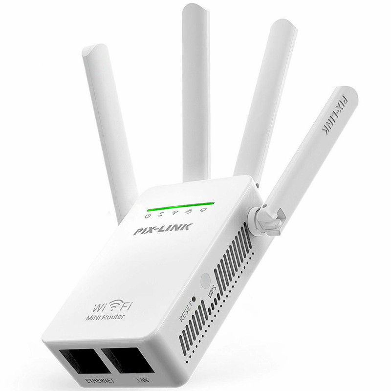 محصول نمونه تستی اکسس پوینت و گسترش دهنده محدوده بی‌سیم پیکس لینک مدل 3in1Wi-Fi09