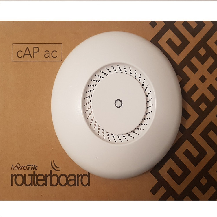 محصول نمونه تستی اکسس پوینت بی سیم میکروتیک مدل Cap ac