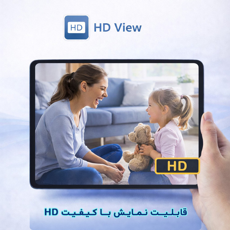 محصول نمونه تستی دوربین مداربسته تحت شبکه وونک مدل M2